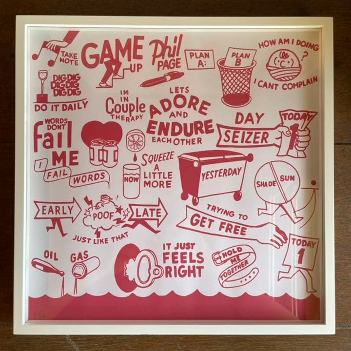 Stephen Powers ESPO シルクスクリーン