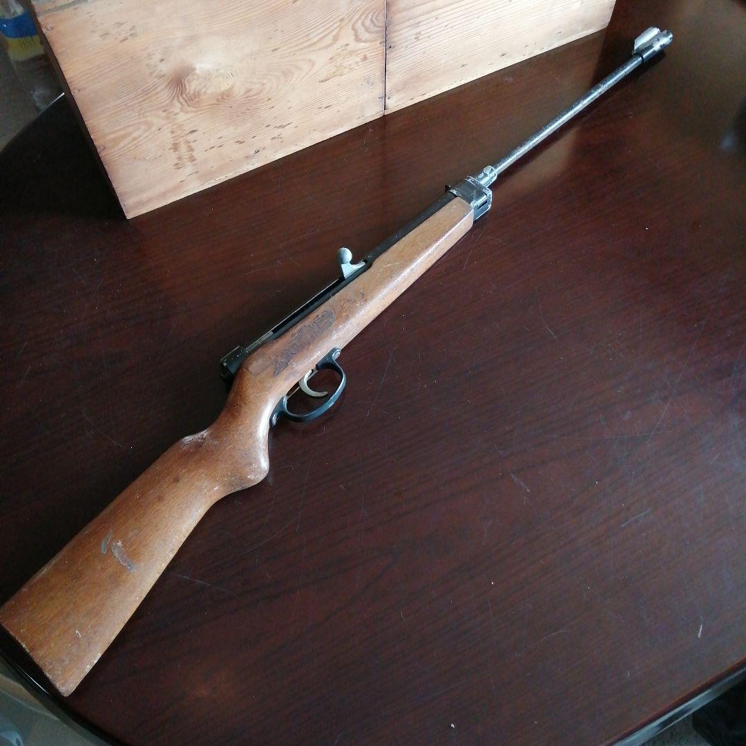 昭和レトロ　バネ式射的銃　91cm　昭和中期