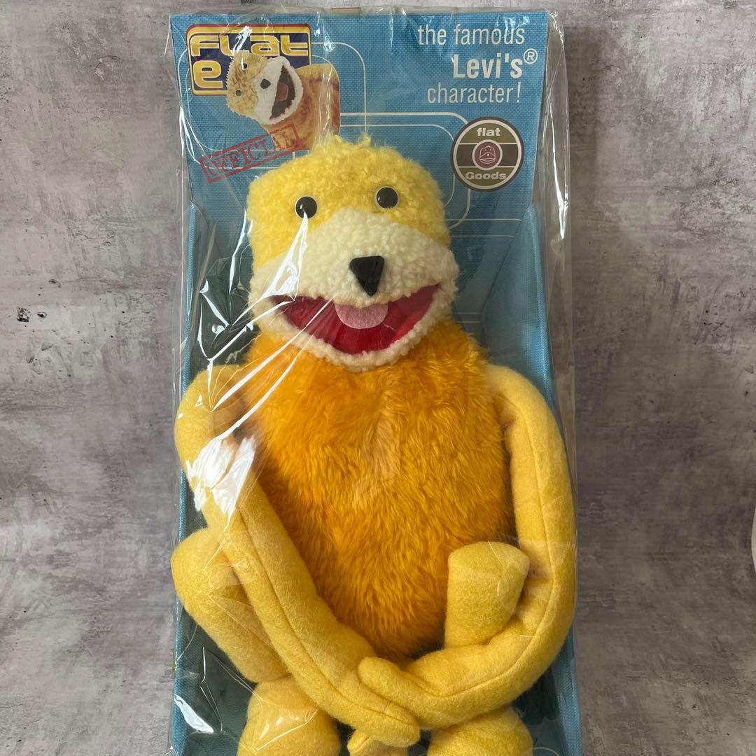 Levi's FLAT ELIC キャラクター プラッシュドール ぬいぐるみ