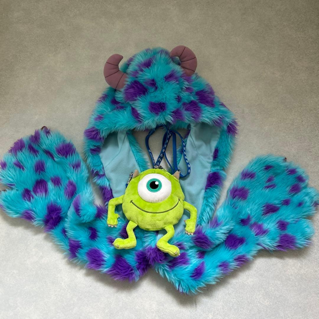 ディズニー　サリー　ファンキャップ　マイク　パスケース