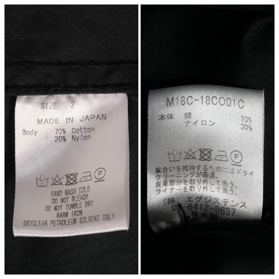 ジャケット・アウター marka 18AW MODS COAT BLACK 2