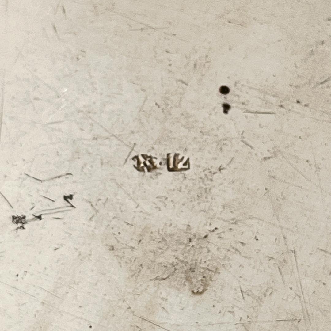 【仏蘭西】アールヌーボー カップ＆ソーサー 【シルバープレート】