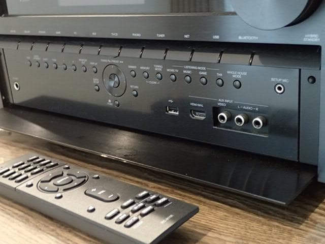 超美品　ONKYO AVアンプ TX-NR838 代用リモコン付き　快調動作