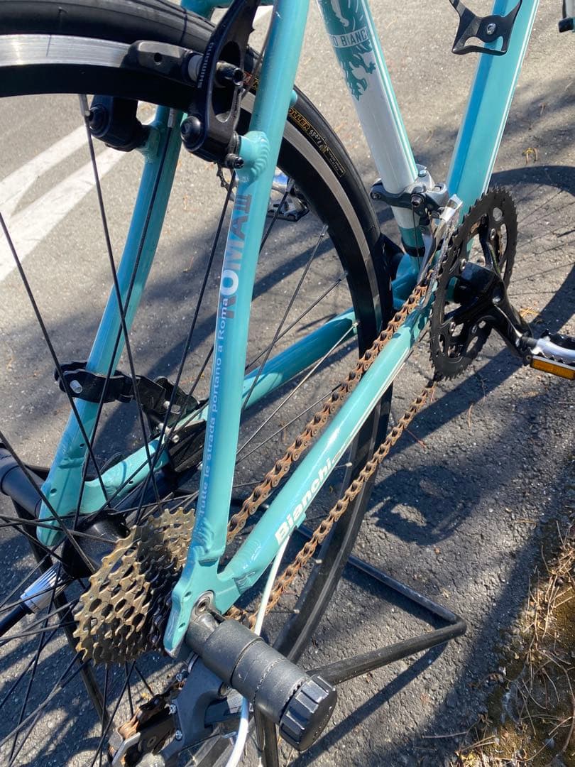 n*i様 Bianchi ローマ3 クロスバイク