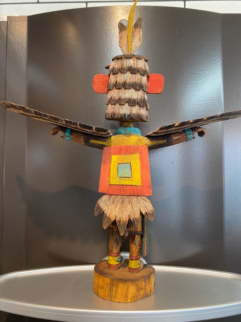 ネイティブアメリカン ホピ族 カチーナ カチナドール　イーグルダンサー