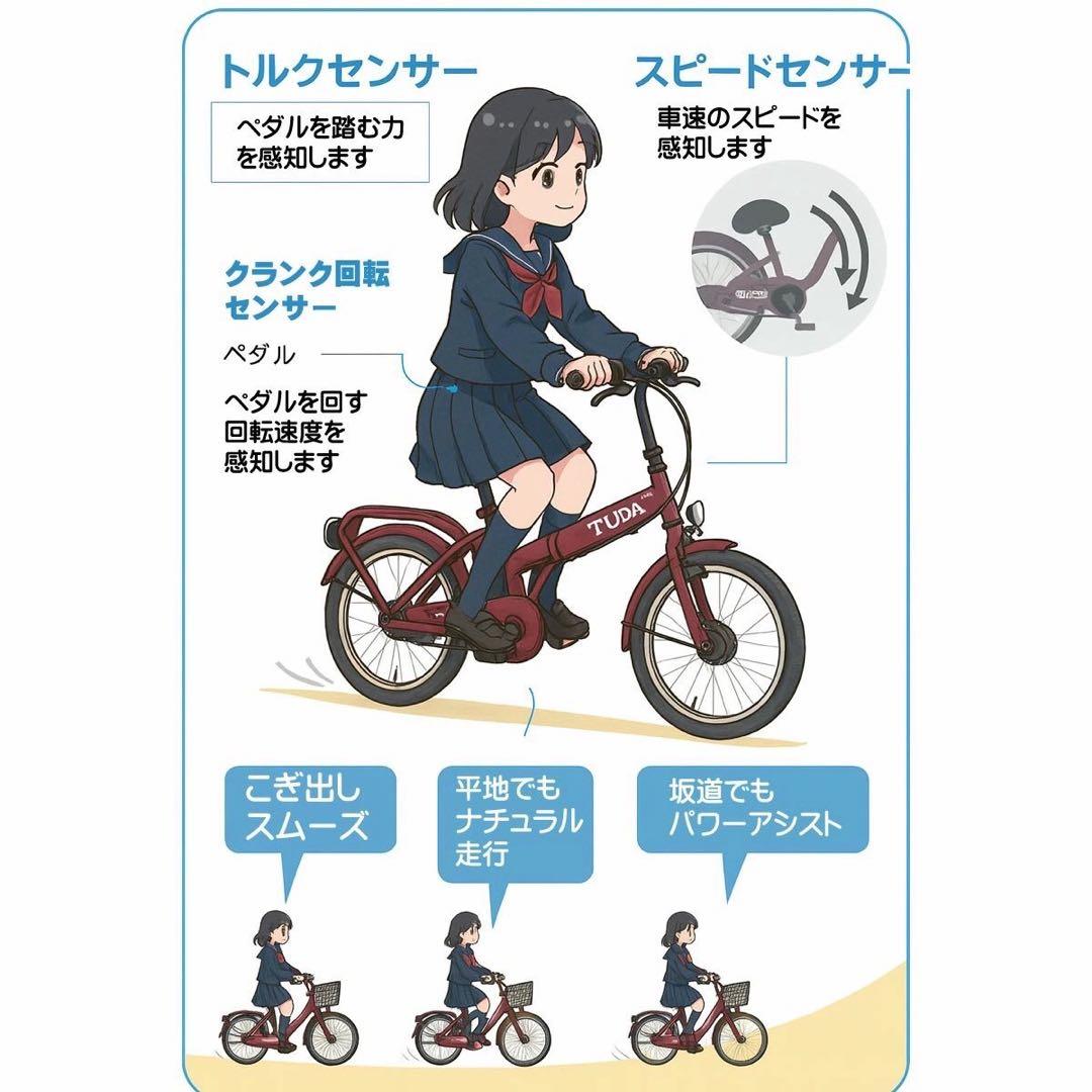 新品　アシスト型電動自転車FOX20　フルアルミ製折り畳み 　20インチ