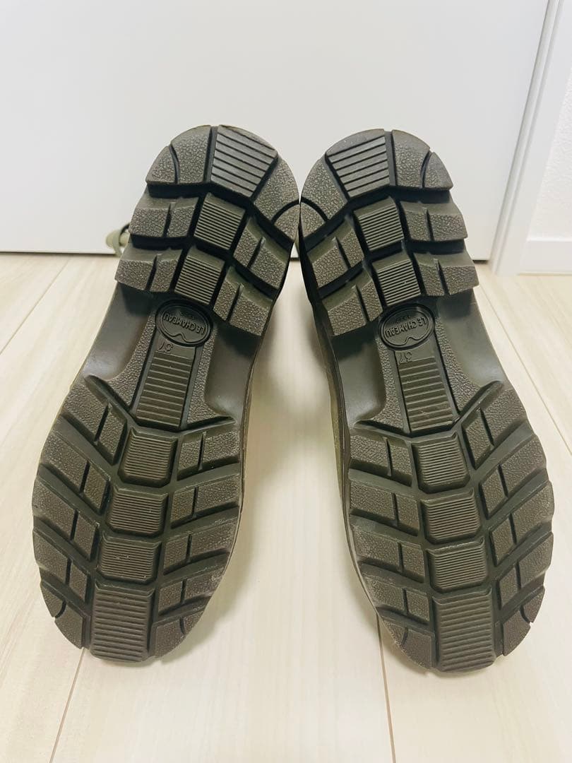 美品　ルシャモー ラバーブーツ レインブーツ LE CHAMEAU