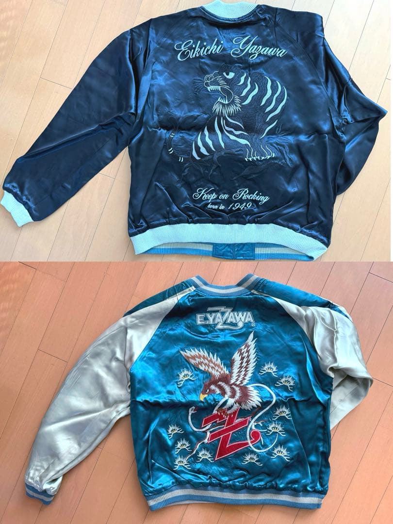 【新品未使用】矢沢永吉リバーシブルスカジャンXL