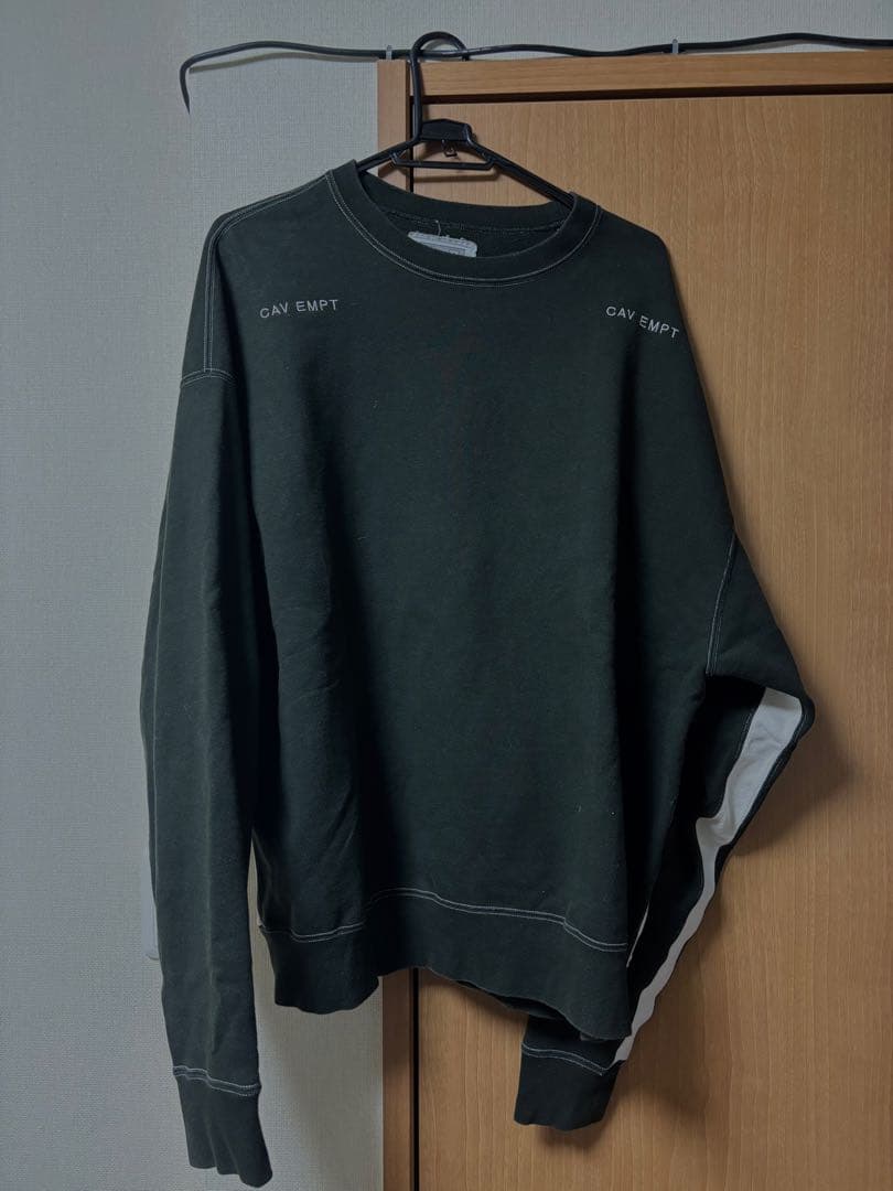 CAV EMPT ブラック スウェット　2023