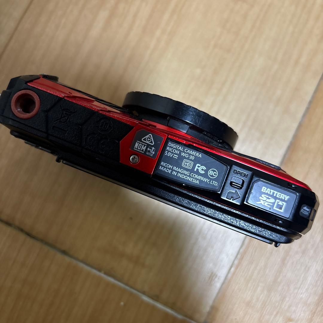RICOH WG-30 防水デジタルカメラ