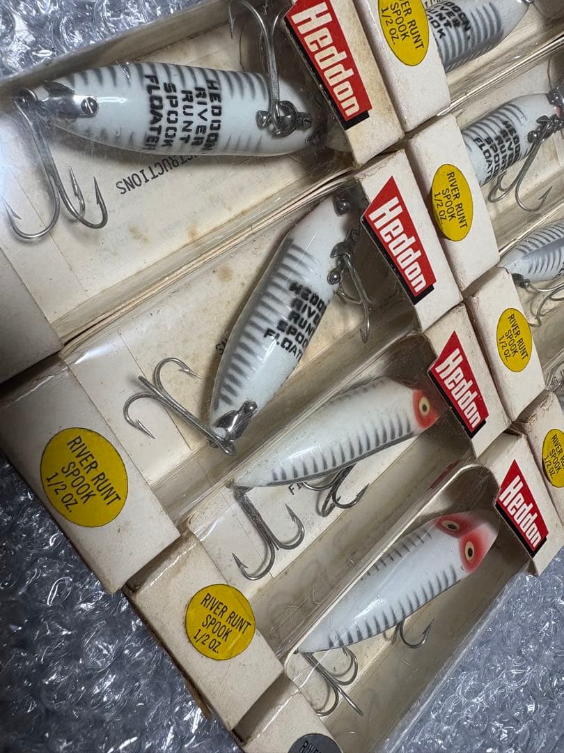 オールドヘドン　販売店用　リバーラントスプーク　超希少　12個セット　NIB