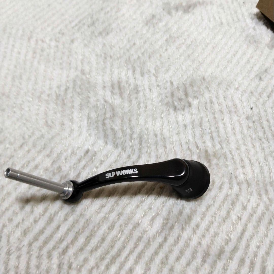 SLPワークス　　マシンカットブラックハンドル　40mm