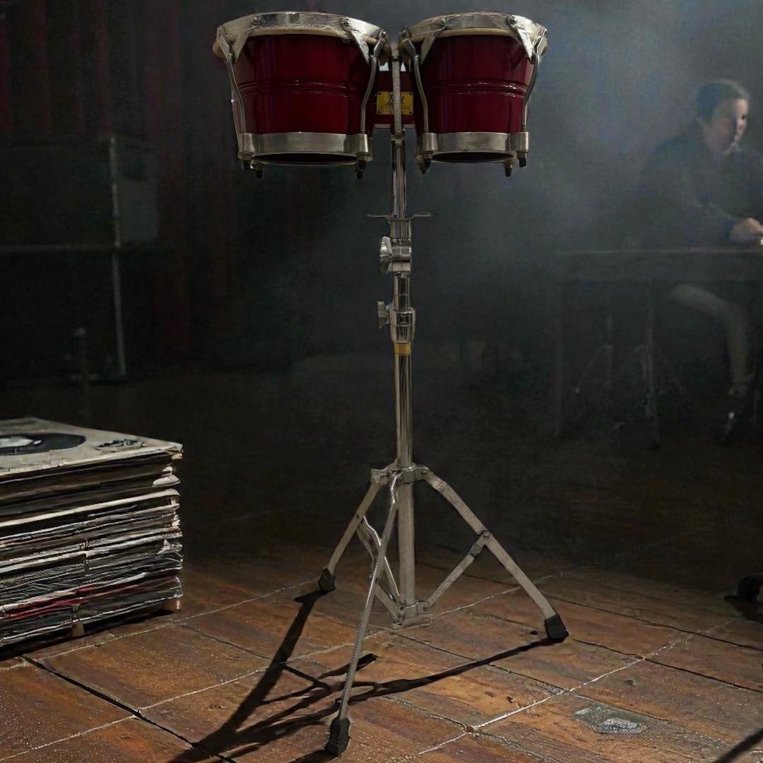 【スタンド付】Pearl パール ボンゴ プロフェッショナル パーカッション