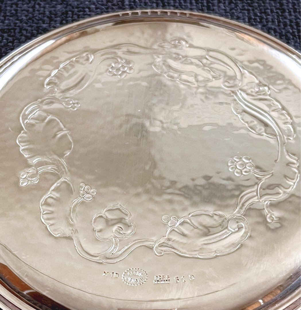 ジョージ　ジェンセン　コースター　純銀製