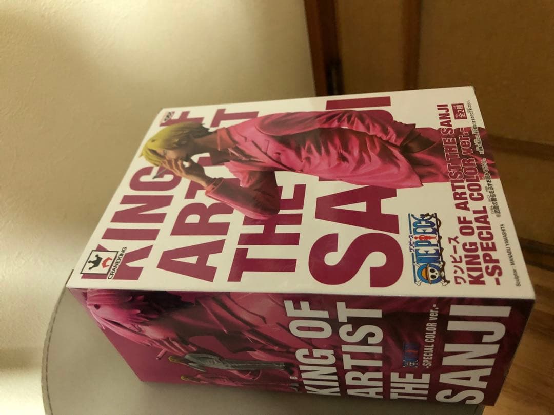 [新品未開封] ワンピースKING OF ARTIST サンジ 特別カラーピンク