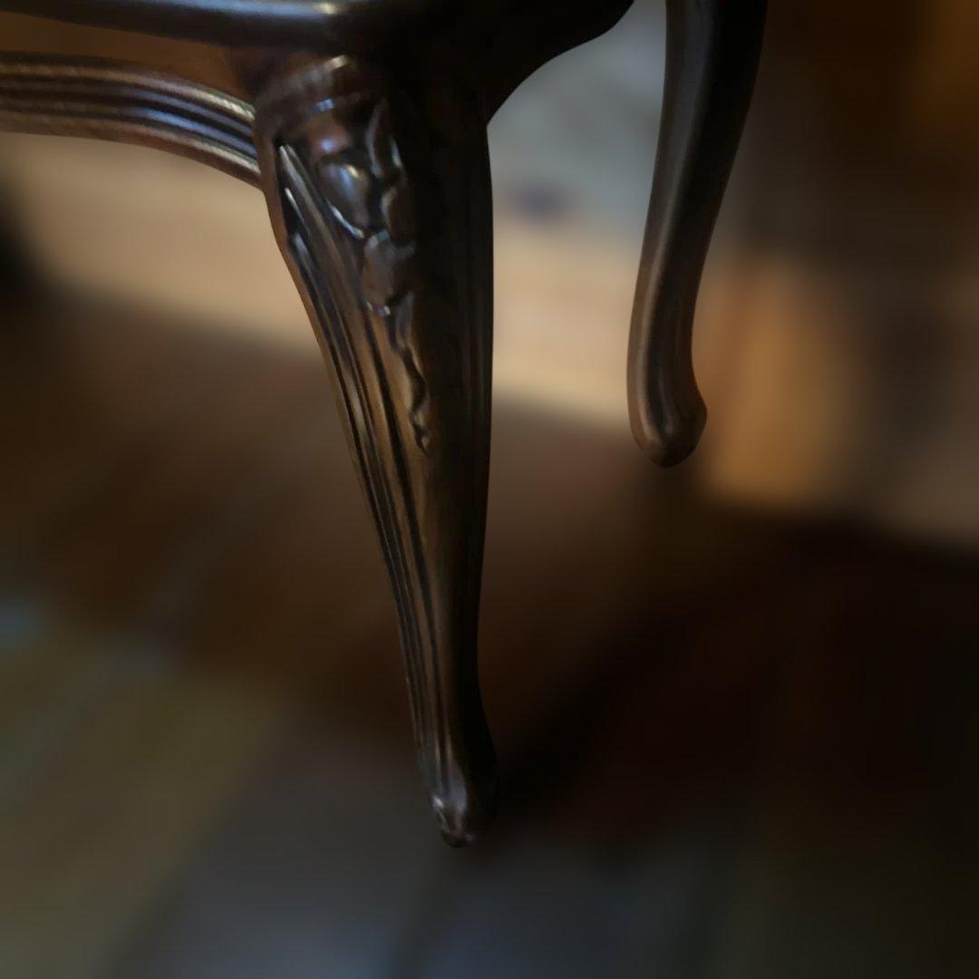 瞬間的❣️お値下げヴィンテージ　猫脚　装飾的な彫刻入り　木製チェスト