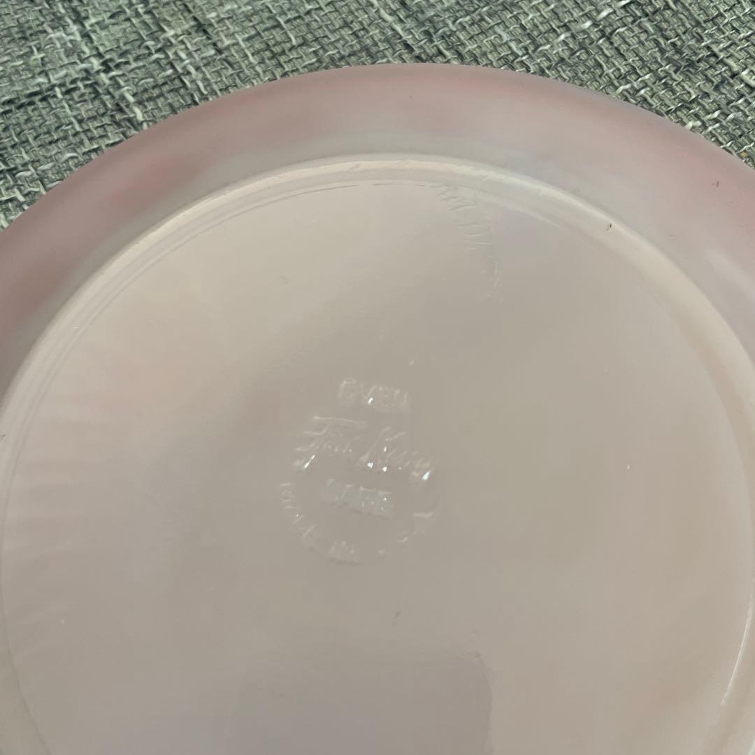 美色 ファイヤーキング ローザイト サラダプレート ピンク