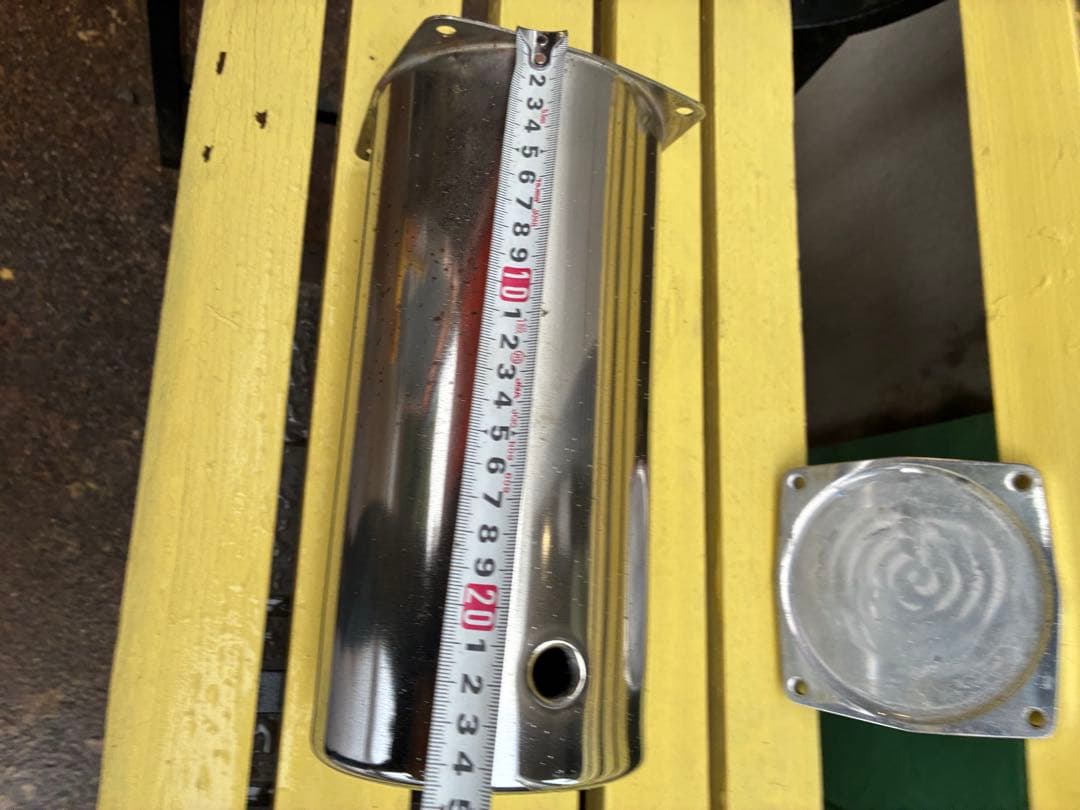 ローライダー　ミニブロック用オイルタンク　バックプレート　インパラ　キャデ