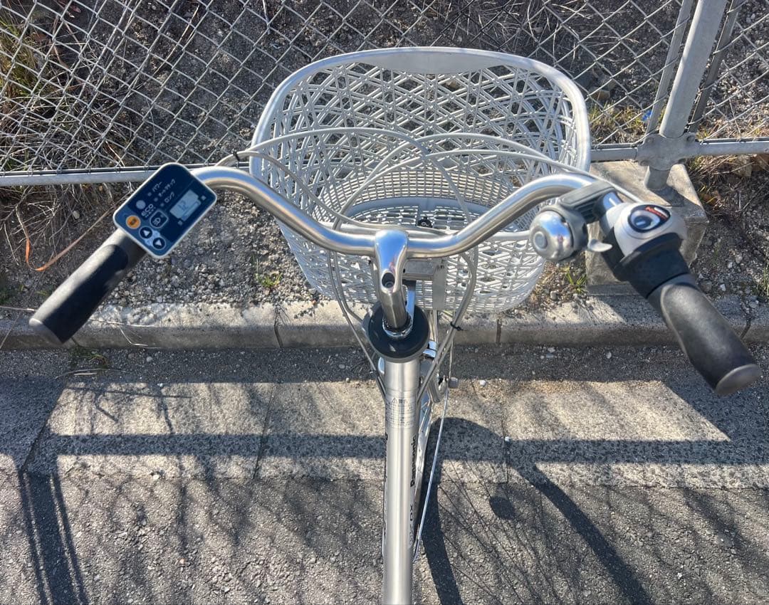 Panasonicエコナビ機能付き電動アシスト自転車26インチ良いバッテリー付き