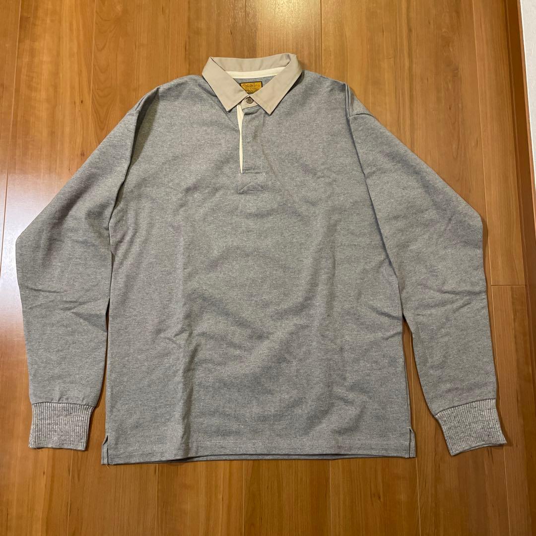 BROWN by 2-tacs ラグビーシャツ