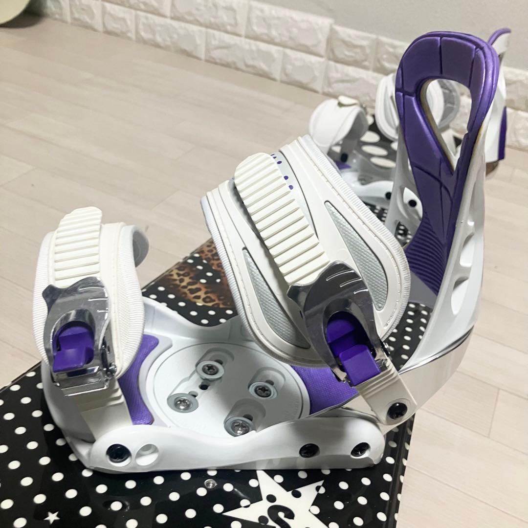 【美品】バック付/Stella STLOO QUEEN ステラスノーボード144