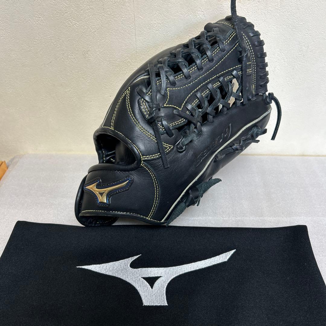 MIZUNO 野球グローブ(軟式)美品 グローブ収納袋付き