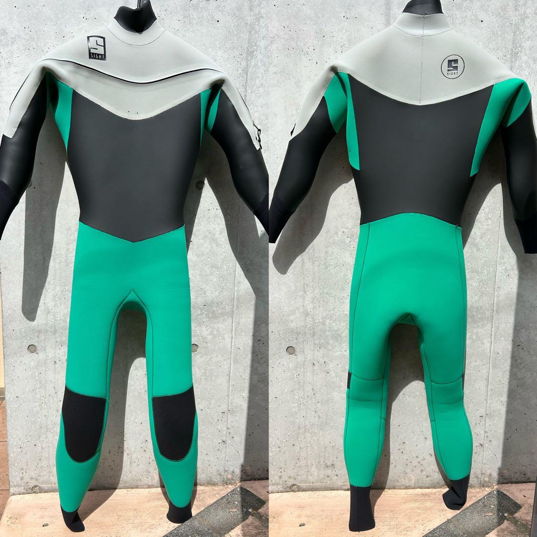 SIGHT セミドライ 5/3mm ML相当　ストレッチフロントジップフルスーツ