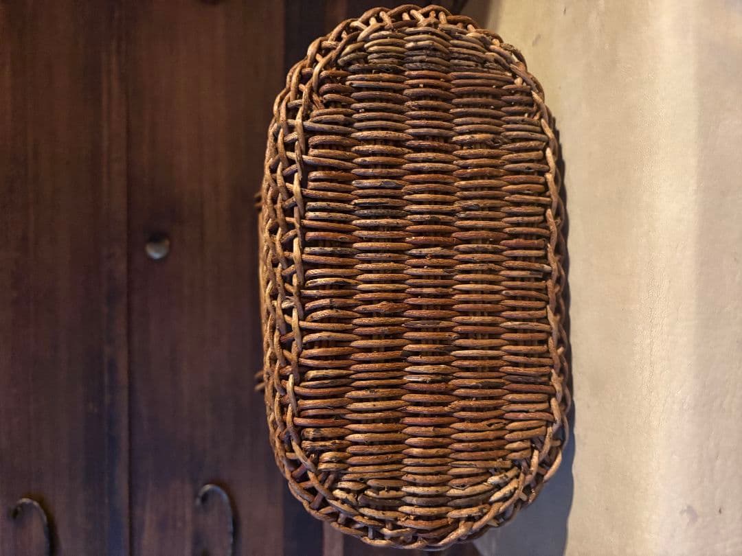 値下げ★国産 あけび かごバッグ こだし編み 青森 カゴ