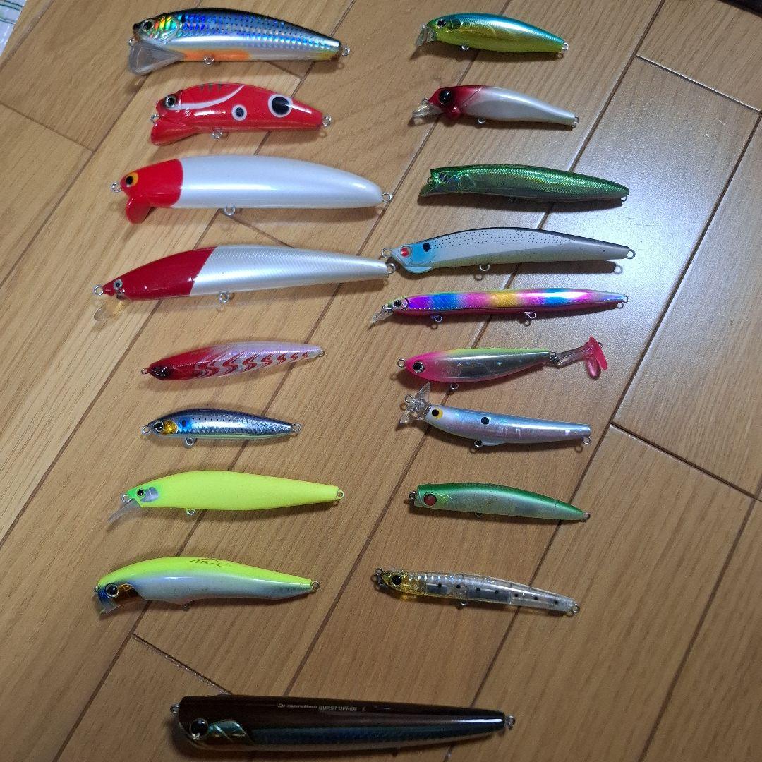 シーバスルアー　まとめ売り　サイレントアサシン、セットアッパー、パンチライン