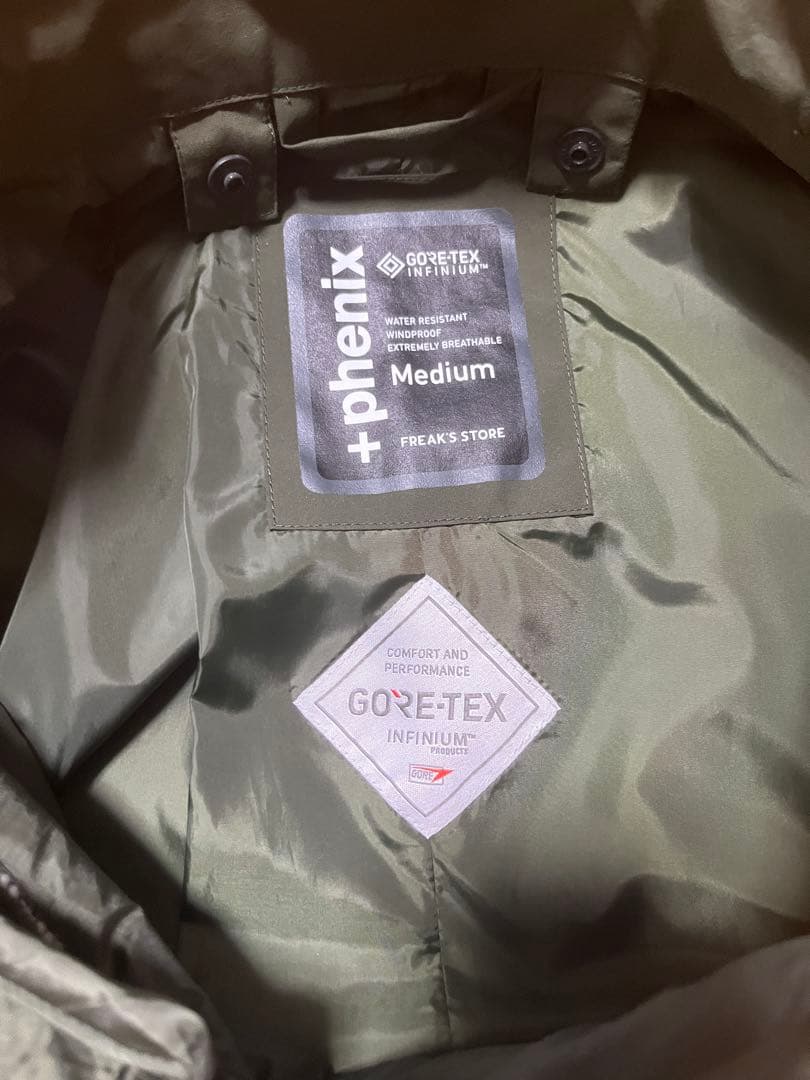 ゴアテックス／フリークスストア プラスフェニックス モッズコート