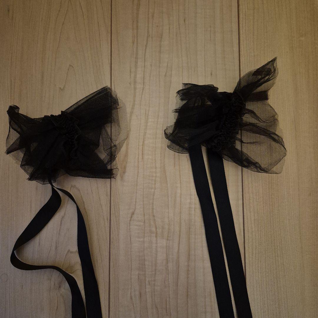 社交ダンス　スタンダードドレス　赤と黒の水玉模様ドレス　S～M