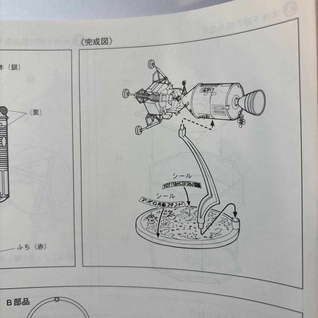 【未組立2点セット】アポロAPOLLO　プラモデル一式　アオシマ