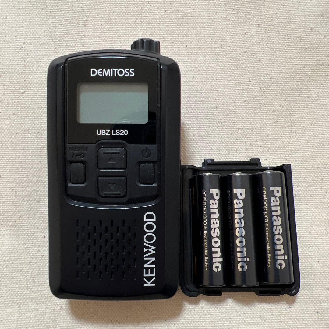 クリスさま購入予定⭐︎KENWOOD DEMITOS トランシーバー 電池入り