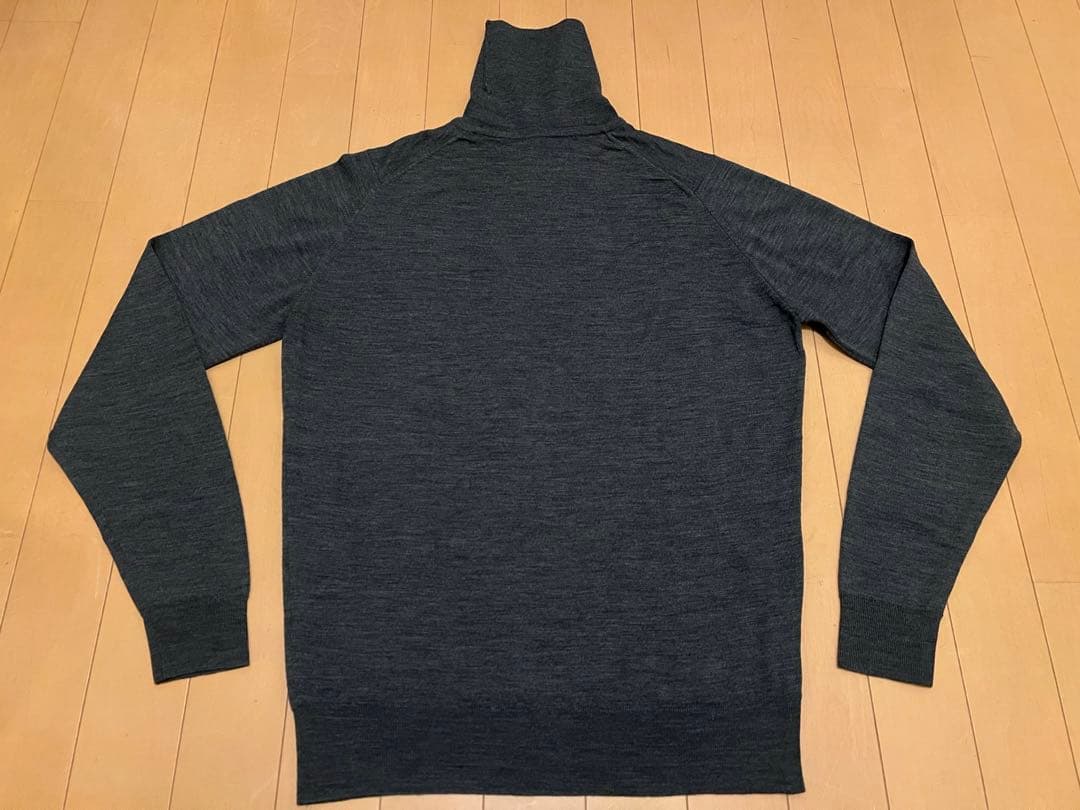 Tokitokita John Smedley タートルネック ウールM