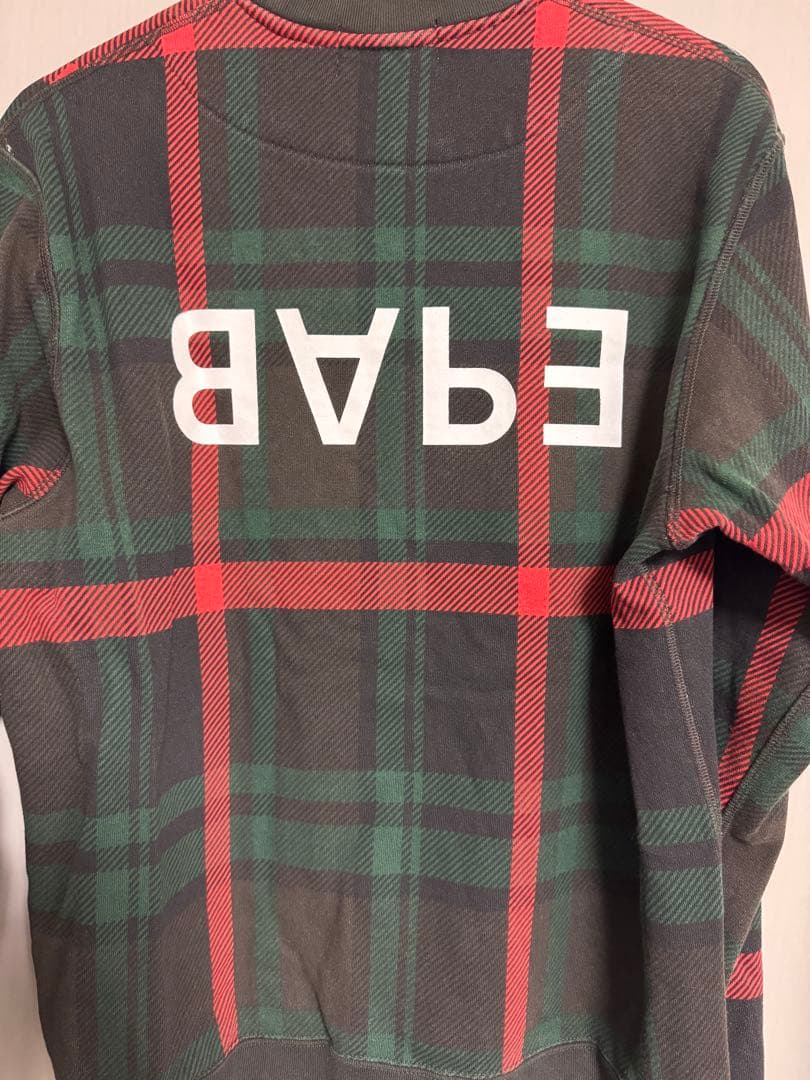 A BATHING APE（BAPE） スウェット トレーナー／チェック柄