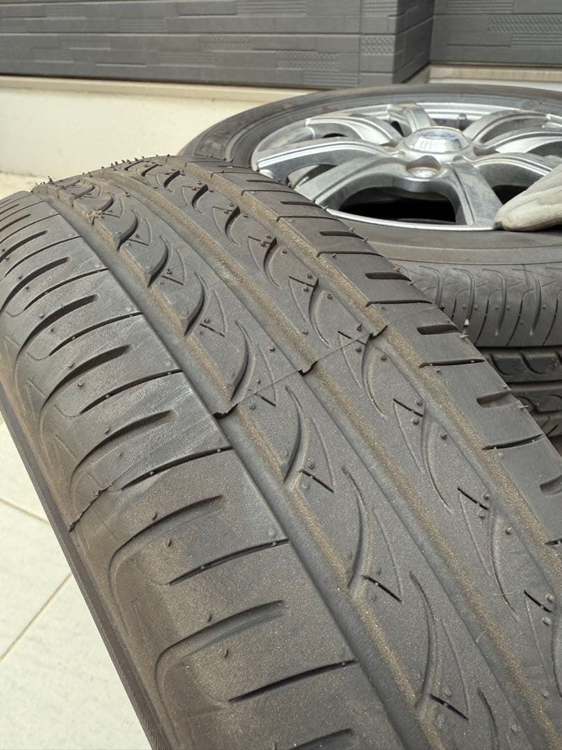 美品　軽用　タイヤホイル４本セット