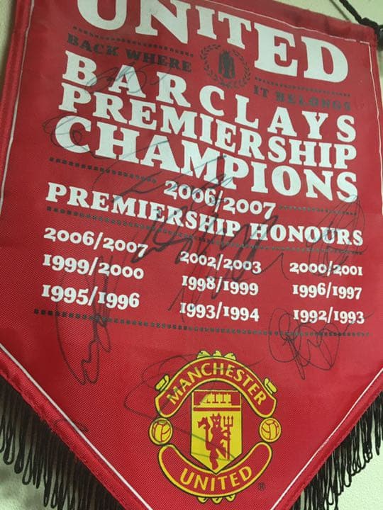 マンチェスターユナイテッド　2006-2007 サイン