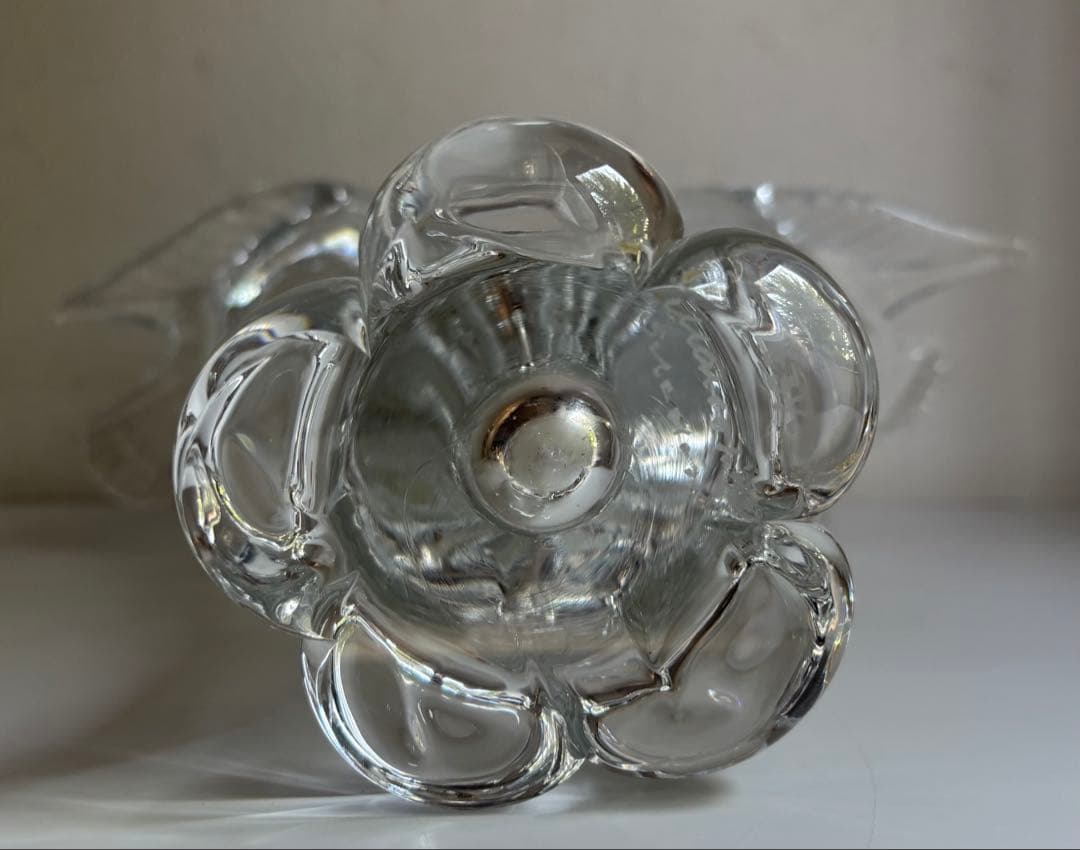 ヴィンテージ　北欧ガラス　スウェーデン gullaskruf グラスクルフ　鳥