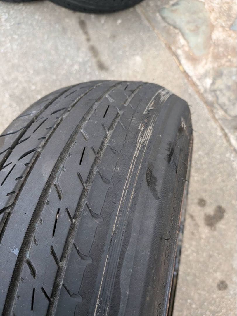 14インチ スチールホイール　鉄ちん　6j pcd100/4穴