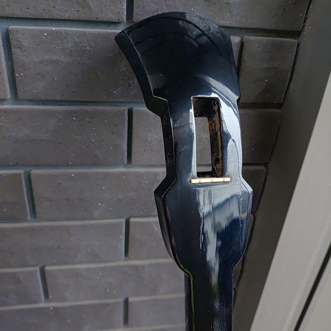 沖縄三線　黒木　棹単体　真壁型　463g　古き貴重な黒木