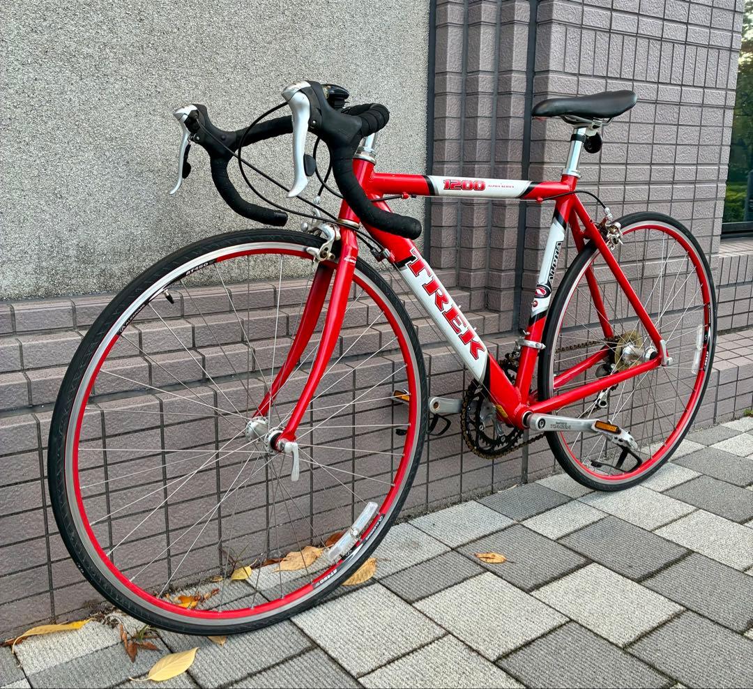 TREK トレック ロードバイク 2✖️9 18段　アルミ　東京