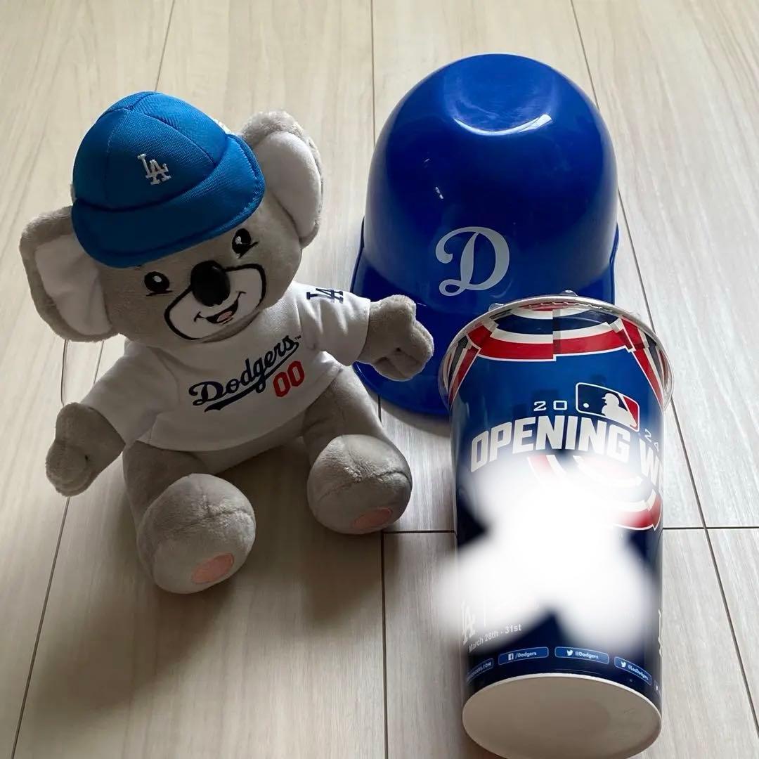 2024年ドジャーススタジアムグッズ2点セットドジャース優勝セール