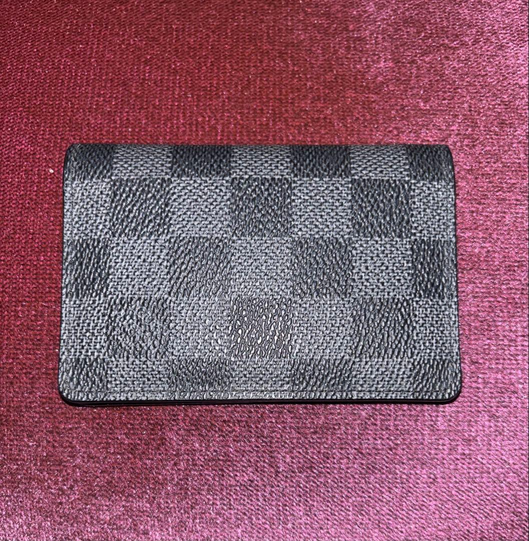 ルイヴィトン　ダミエ　名刺入れ　カードケース