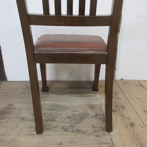イギリス アンティーク 家具 ダイニングチェア 椅子 イス 英国 4442e