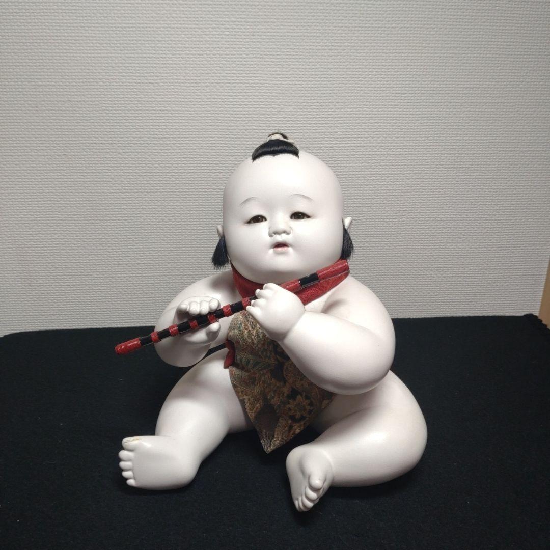 御所人形「笛」故・樫村瑞観作