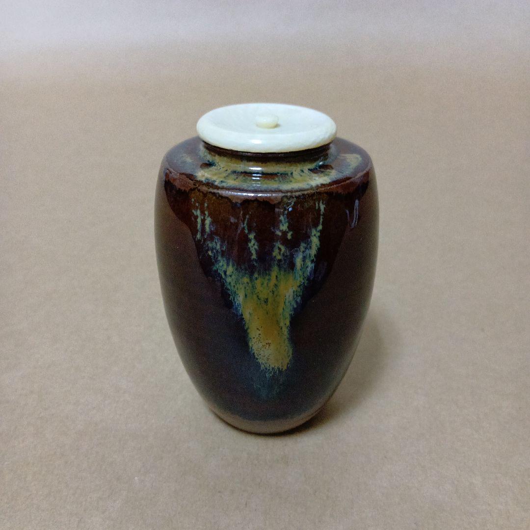 茶道具　高取焼茶入