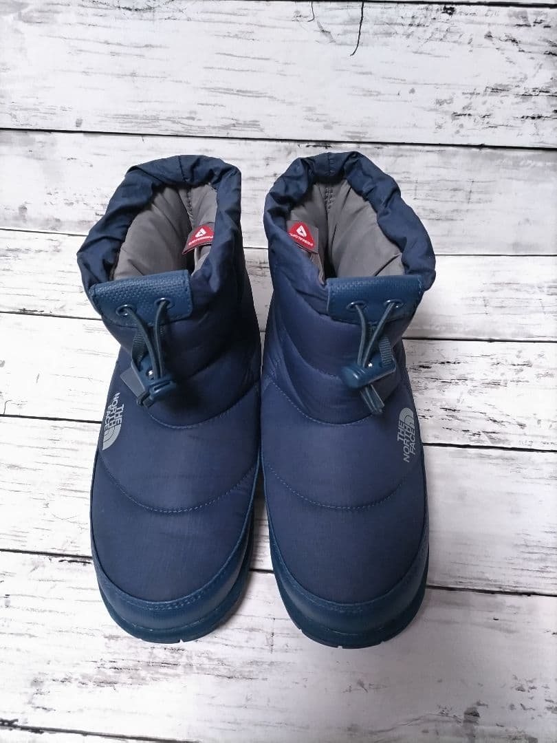 ザノースフェイス ヌプシブーツ　ショートブーツ　ネイビー