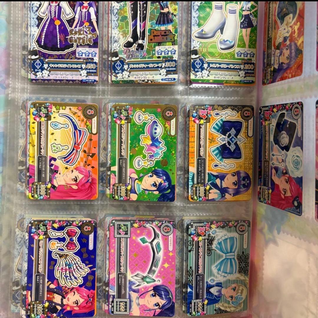 ミ*ミ様 アイカツ　クールタイプカード　まとめ売り　約160枚セット　バインダー