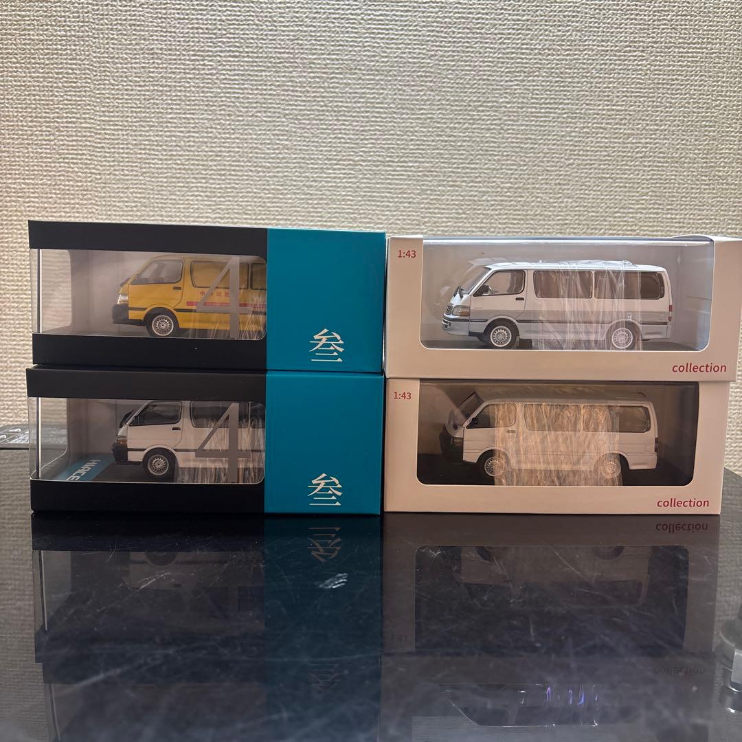 【即発送・値下げ可能】MC SUNYORK 1/43 ハイエース 4点セット