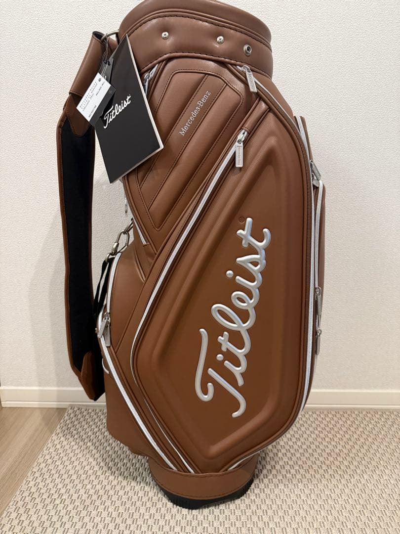 う*こ様 Titleist×Mercedes-Benz ゴルフバッグ ブラウン